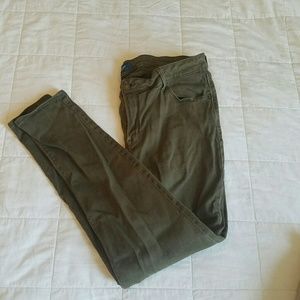 Olive soft Jean pants